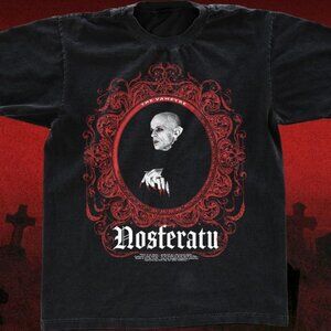 Nosferatu The Vampyre t-shirt, vampire teeshirt, black Classic Tee shirt